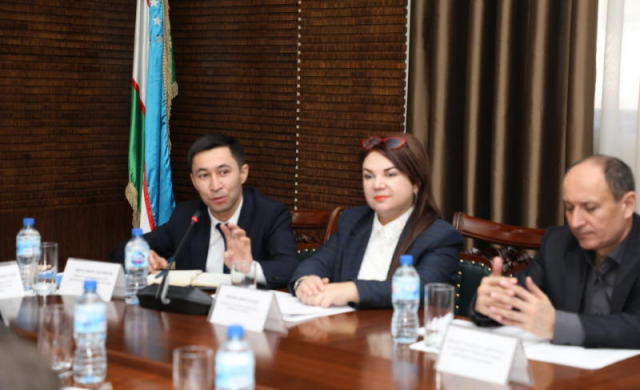 Первый заместитель председателя Госкомэкологии Республики Узбекистан Ибратжон Каримов